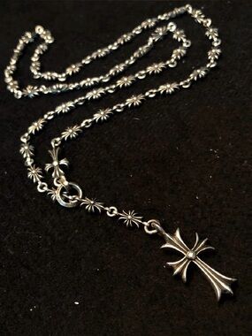 Chrome hearts silver necklace
